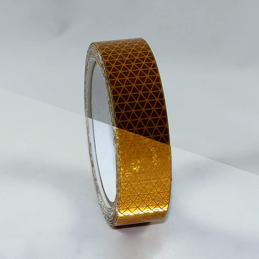 Oralite School Bus Microprismatic Conspicuity Tape (V99): 1 in. x 30 ft. (Yellow)