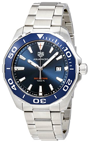 Tag Heuer Aquaracer Blue Dial Mens Watch WAY101C.BA0746