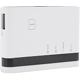 Wireless Print Server, USB Printer Sharing Hub with Multi Mode Support for LAN via Ethernet or WiFi Network, Plug and Play (US Plug)