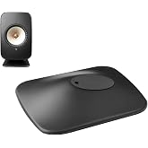 Desktop Speaker Stand for KEF II HiFi Speaker, Heavy Duty Metal Mount Holder Bracket, Non Slip &amp; Vibration Reduction