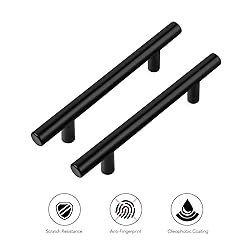 Ravinte 5 Pack | 6'' Cabinet Pulls Matte Black
