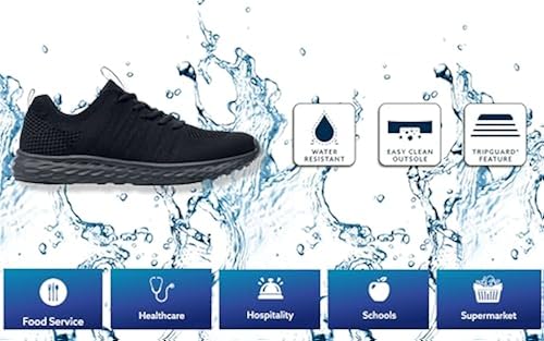 thumbnail image 2 of Mens Work Shoes Shoes For Crews Everlight Men's Non-Slip Work Shoes - Breathable, Lace-Up Zapatos Para Hombre 2 of 13