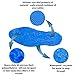 Noblees-ID Extra-Thick Large Disposable Boot, Shoe-Covers | Absolutely Waterproof, Non-slip, Non-skid | Indoor/Outdoor | Protects Carpet, Wood-Floor, kitchen from Dirt | 120 pieces