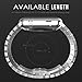 MoKo Band for Apple Watch Series 3 Bands, Stainless Steel Replacement Band Wrist Strap with Butterfly Buckle Clasp for iWatch 42mm 2017 Series 3 / 2 / 1 - Silver (Not Fit iWatch 38mm)