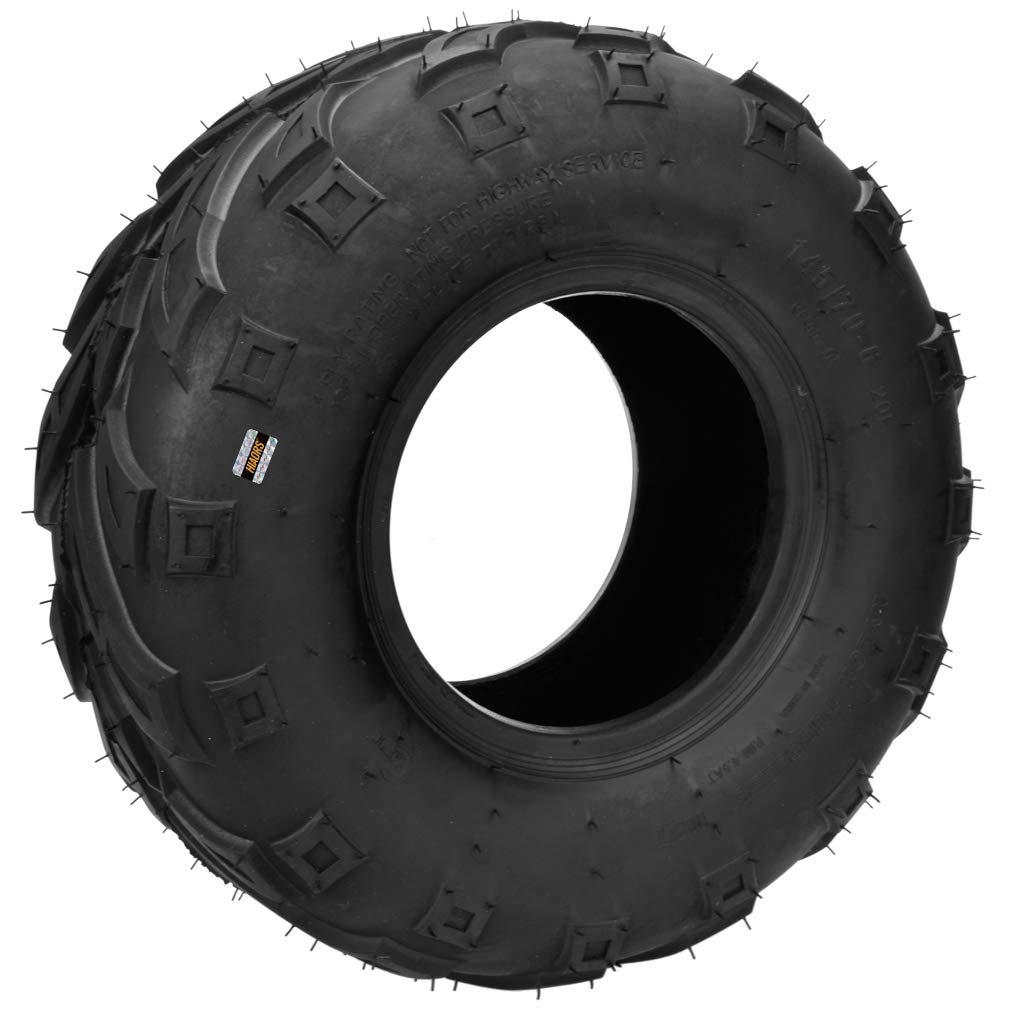 Photo 1 of HIAORS 145/70-6 145 70-6 Tire Tubeless for Coleman CC100X CT100U Baja Dirt Bug Doodle Bug DB30 Monster Moto MMB80 MMB105 Motovox MBX10 MBX11 MBX12 RT100 Mini Bike Kazuma Roketa 110cc ATV Quad Go Kart