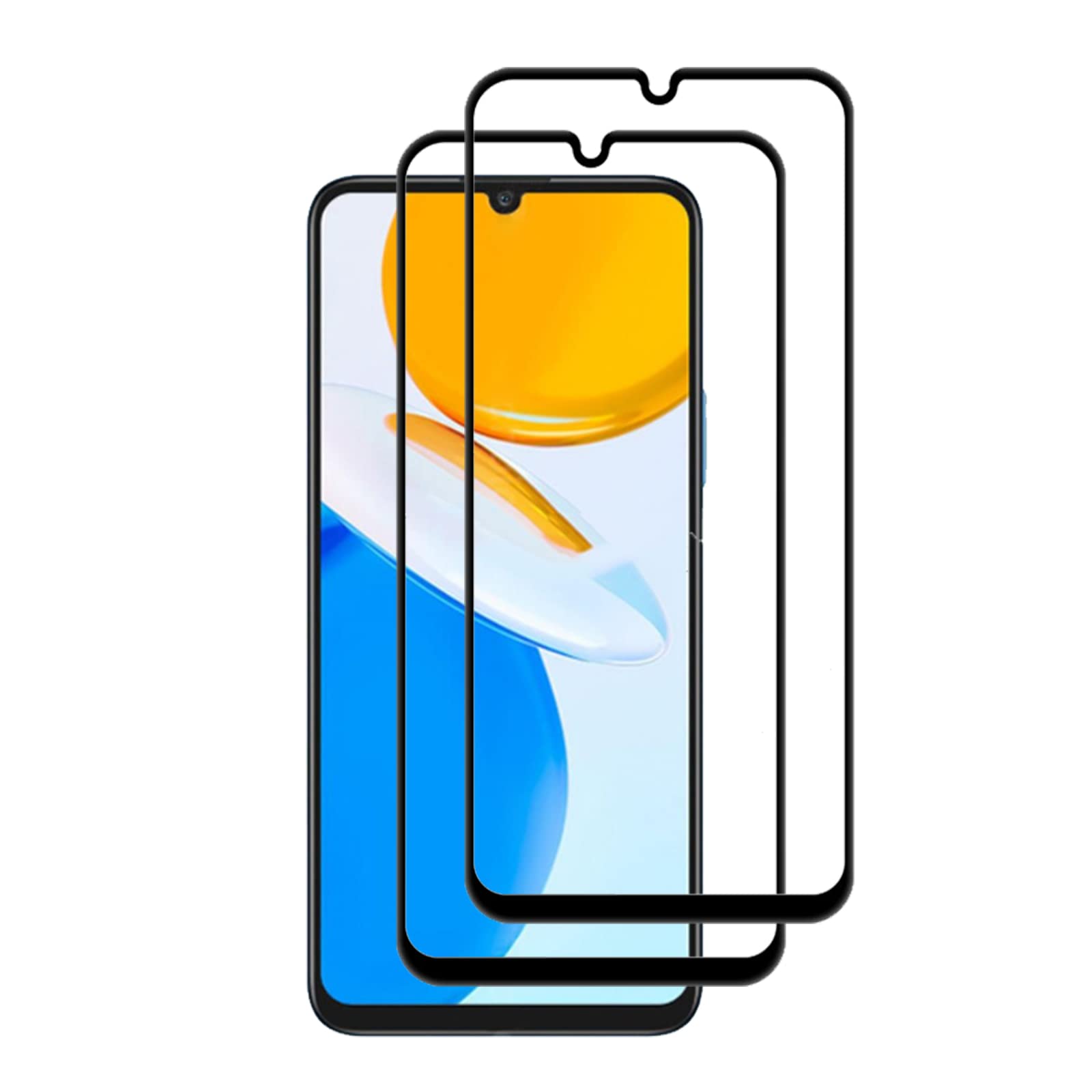 MMlife for Honor X7 Screen Protector Tempered Glass HD Anti-Scratch Bubble-Free Tempered Film with High Response [2 Pack]