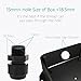 Lantee PG 9 Cable Gland - 20 Pieces Black Plastic Nylon Waterproof Wire Glands Connector Fitting
