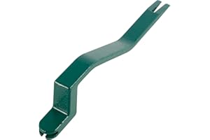 Roof Snake Tool, 2 in 1 Nail Installer and Puller, Steel Y Shaped Head, Unique Nail Slot Lever Principle, Ease of Use, Nail R