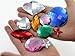Allstarco 30mm Large Flat Back Acrylic Rhinestones, Lead Free. Pro Grade - 6 Pieces (Red Ruby)