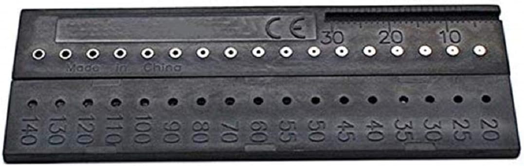 Vacally Dental Endodontic Span Measure Scale Gutta Point Ruler Dental Tools,8.8 × 1.5 × 0.3cm / 3.5 × 0.6 × 0.1inch