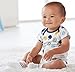 Gerber Baby Boys' 10-Pack Short-Sleeve Onesies Bodysuit, Sport/Safari 0-3 Months