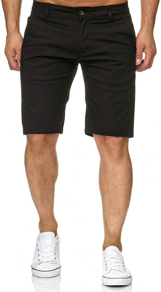 mens slim fit work shorts