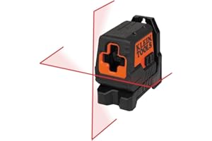 Klein Tools 93MCLS Self-Leveling Laser Level, Mini Cross-Line Level, Leveling Alignment Tool, Bright Red Horizontal and Vertical Lines