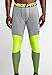 Nike Men's Hyperwarm Dri-Fit Max Compression 5 Quarter Tights Volt/Black Pants LG X 27