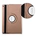 kwmobile Rotating Case Compatible with Asus ZenPad 10 (Z300) - Case PU Leather Tablet Cover with Stand - Rose Gold