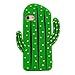 iPhone 7 Case, MC Fashion Cute 3D Vivid Cactus Prickly Pear Plant Soft and Protective Silicone Rubber Phone Case for Apple iPhone 7 (2016) Release (Cactus)