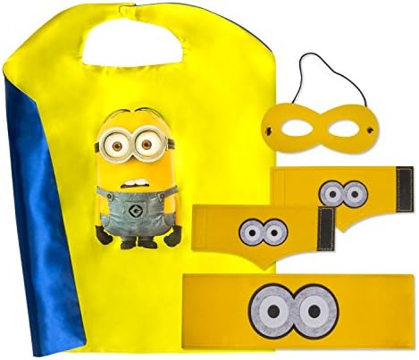 Kid's, Boy's and Girl's SuperHero Costumes Multi-Pack with 5 Pieces. 5 Piece Set
