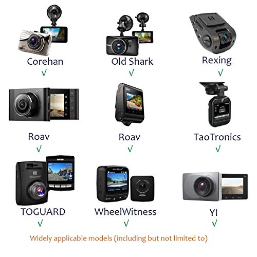 Dash Cam Mount Holder - Mirror Mount, Come with 15+ Different Joints, Suitable for AUKEY, APEMAN, Rexing V1P, YI 2.7", Peztio, Byakov and Most Other Dash Cameras Dash Cam/GPS - Thumbnail 3