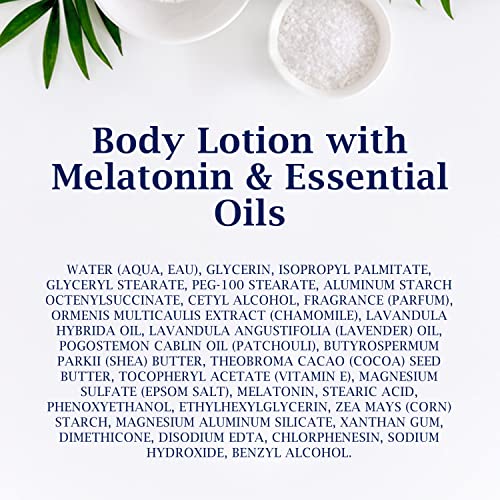 Dr Teal's Body Lotion, Sleep Lotion with Melatonin & Essential Oils, 8