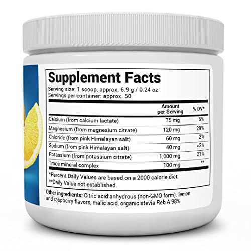 Dr. Berg's Electrolytes Powder Packets & Sports Hydration Electrolyte