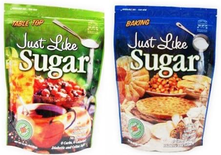 Just Like Sugar Baking & Table Top Sweeteners -- 2 Pack of 16 oz EACH