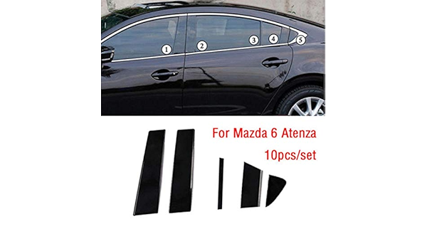 Piaobaige Para Mazda 6 Atenza 2014-2018 10PC Pilar de ...
