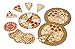 Melissa & Doug Spin-a-Slice Pizza Matching Game for Kids (72 pcs Plus Spinner)