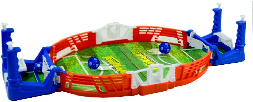 BOLOMI Mini Desktop Soccer Board Game Family Party Interactive Tabletop Football Toy with Two Balls and Score Keeper,Sport Fans for Boys and Girls