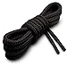12 Pairs Round Boot Laces Durable Shoelaces for Boots, Work Boots & Hiking Shoes (Random Assorted Colors)
