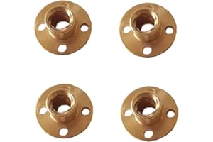 XIAOSHI 4pcs T8 Screw Nut Trapezoidal for 8mm T8 Lead Threaded Rod CNC