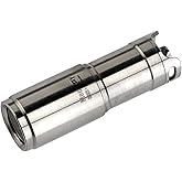 MecArmy X1S Titanium Micro-Sized Keychain 130 Lumen LED Flashlight with Micro USB Charging|Handheld Rechargeable Car Keychain