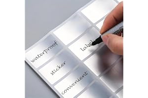 250Pcs Detachable Waterproof Label Stickers, Frozen Food Design - Perfect for Organizing Addresses, Office and Home Use, Stor
