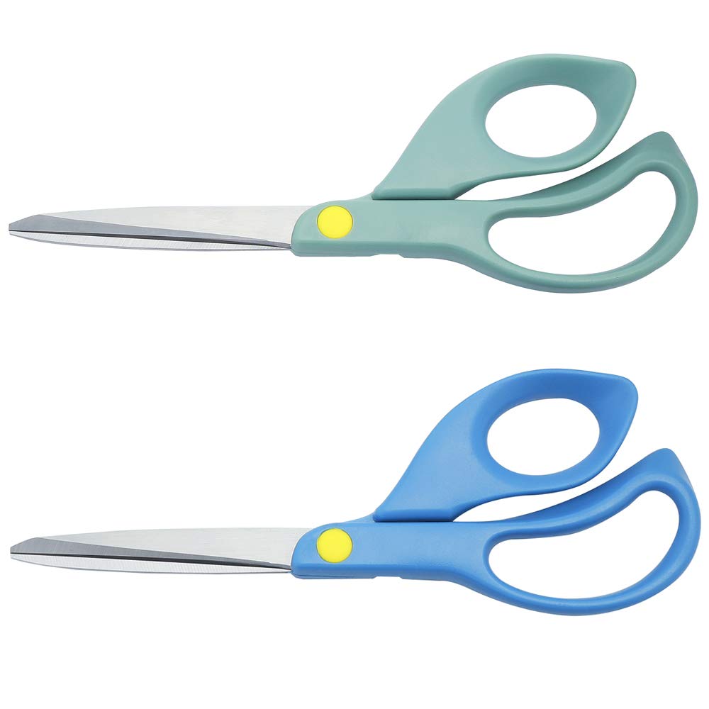 YAZEMKEL LeftHand Scissors Stainless Steel 3Pack, 8 inch