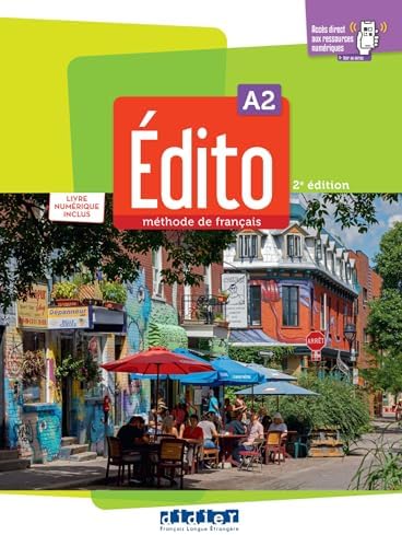 Édito A2 - édition 2022-2024 - Cahier + didierfle.app: Amandine