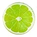 ONEVER 3D Cartoon Chair Seat Sofa Back Stuffed Cushion For Decor Home Office Car Plush Play Toy Throw Pillow (Green Lemon)