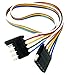 Invincible Marine 5-Way Male and Female Trailer Wire Connector, 24-Inches (BR59386)