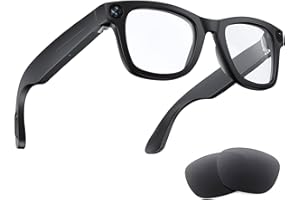 AI Smart Glasses with Camera, 800W HD Bluetooth Camera Glasses, 1080P Video Recording Sunglasses, Real Time Translation, Voice Assistant, Open-Ear Audio for Travel, Meetings &amp; Vlogging4.5 out of 5 stars 28$149.99