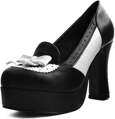 loafers black and white