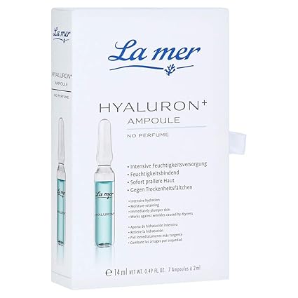 La mer Ampullen 7X2 ml Ampulle Hyaluron ohne Parfum 14 ml gesamt
