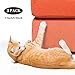 Z-H-C 5 Pack (12x17Inch) Furniture Protectors from Cats, Pet Couch Protector, Cat Dog Claw Guards Self-Adhesive Pads + Twist pins, Cat Dog Claw Guards for Sofa, Walls, Doors- Cat Scratch Deterrent