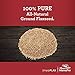 Manna Pro Simply Flax for Horses – Ground Flaxseed Supplement with Omega-3 Fatty Acids – Supports Coat, Skin, Hoof Health, and Inflammation Response – Natural Equine Feed Topper – 8 lb Bag