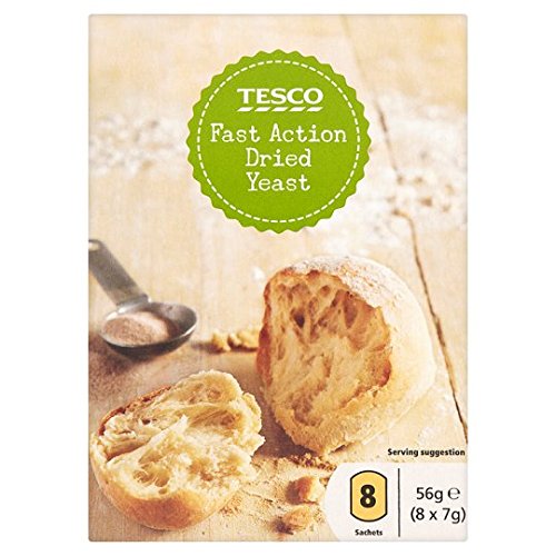 Buy Tesco Fast Action Dried Yeast 56G Online at desertcartUAE