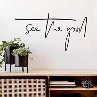 Buy Northshire Metal Wall Decor See The Good Metal Wall Art Black Wall Decor Bathroom Decor Bedroom Decor And Kitchen Wall Decor Wall Decorations For Living Room Online In Vietnam B08pc4qsws
