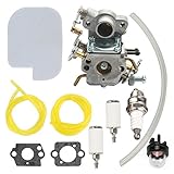 Harbot 545070601 Carburetor +530057925 Air Filter for Zama C1M-W26C 545040701 Poulan P3314 P3416 P3816 P4018 PP3416 PP3516 PP3816 PP4018 PPB3416 PPB4018 PPB4218 S1970 Gas Chainsaw