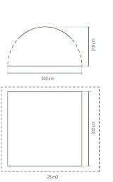 Coleman Event Shelter M 3x3 m Gazebo with UV Guard SPF 50+ Steel Frame view 4