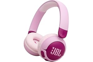 JBL Junior 320BT - Wireless on-Ear Kids Headphones Safe Sound (<85dB), Fit for Kids, Parental Control with Customizable Volume & Playtime and 50Hr Battery Life (Purple)