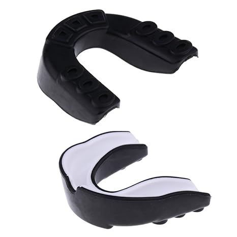 MagiDeal 2pcs Protector Bucal de EVA Goma Encías Boxeo ...