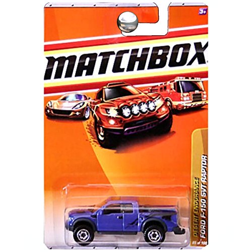 Matchbox 2010 Desert Endurance Ford F-150 SVT Raptor 85/100, Blue