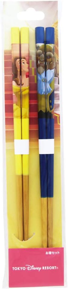 Amazon Co Jp はし 箸 セット ペア 美女と野獣 ベル 野獣 ディズニー プリンセス キッチン用品 お箸 リゾート限定 ディズニー グッズ お土産 おもちゃ