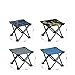 Small Folding Camping Stool, Lightweight Portable Folding Stool Chair Slacker Chair for Outdoor, BBQ, Camping, Fishing, Hiking, Garden Quickly Fold Chair Stoolthumb 1
